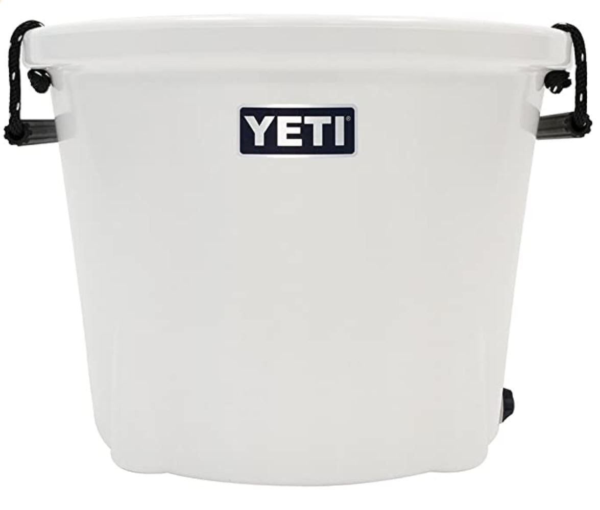 YETI Tank 45 Bucket Cooler [White] for Party Lounge JLF Adventures