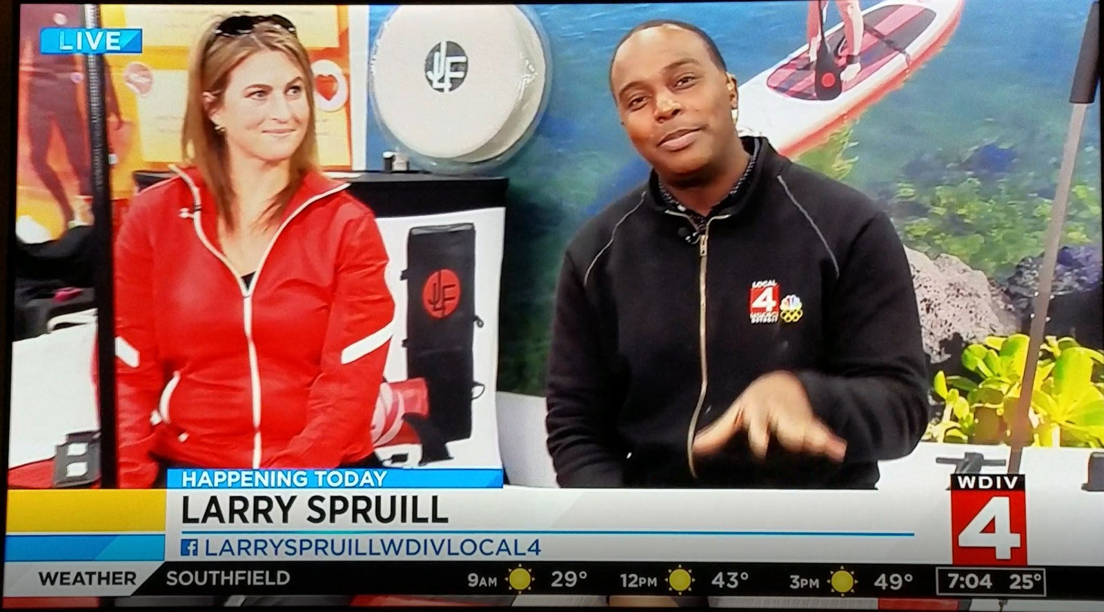 March 2018 - WDIV Channel 4 Interview (Video)