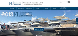 October 2018 - Come visit us at the 2018 Fort Lauderdale International Boat Show!