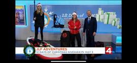 December 2018 - WDIV Channel 4 - Live in the D -12 Days of Christmas (Video)
