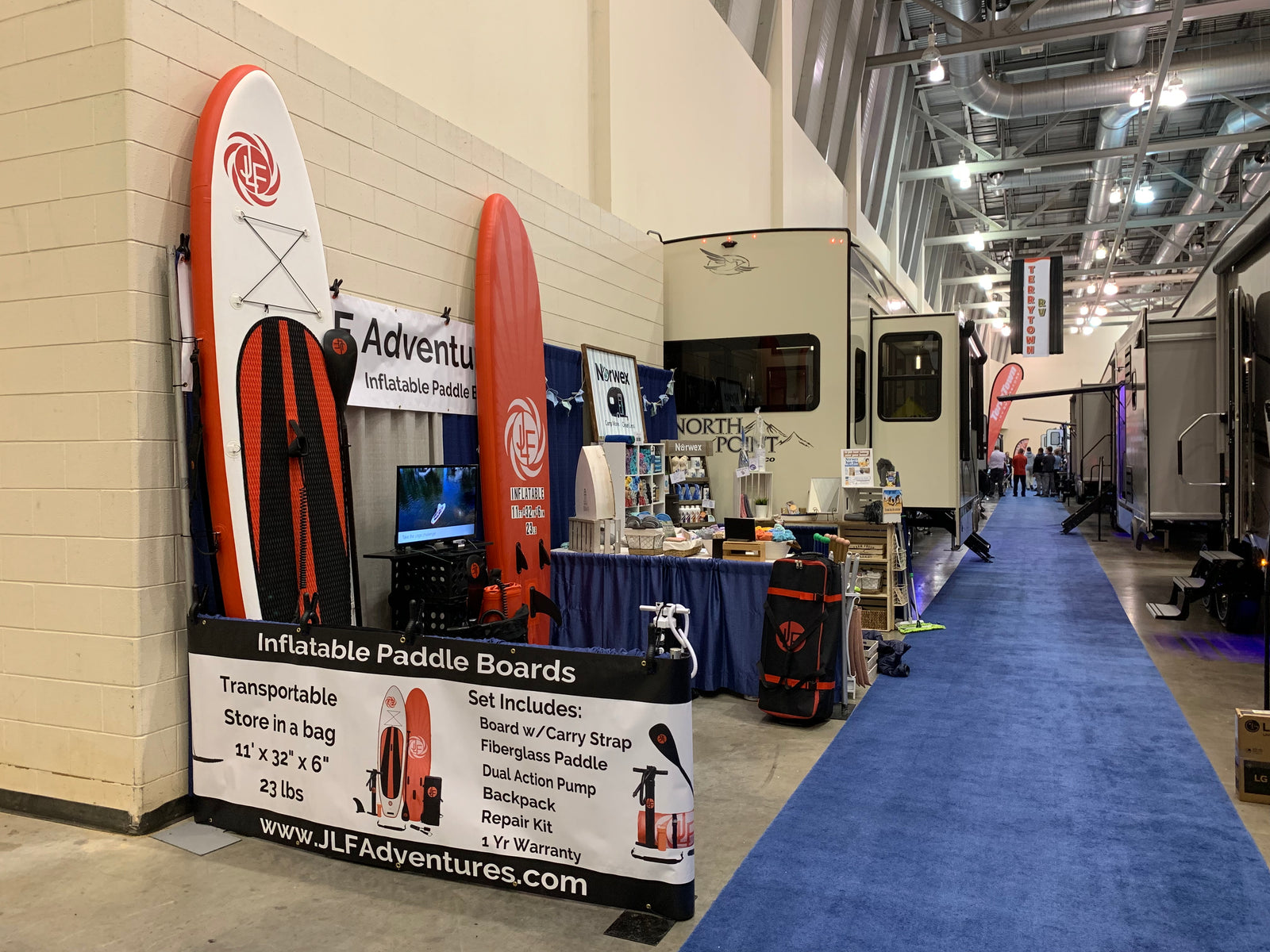January 2019 - JLF Adventures at the Grand Rapids Camper, Travel & RV Show!