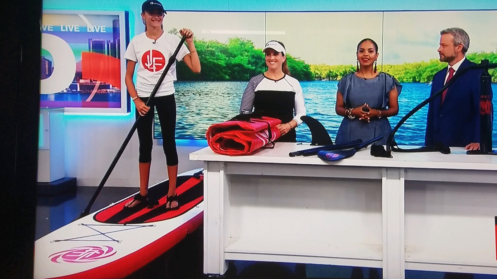 July 2018 - WDIV Channel 4 Live In The D (Video)