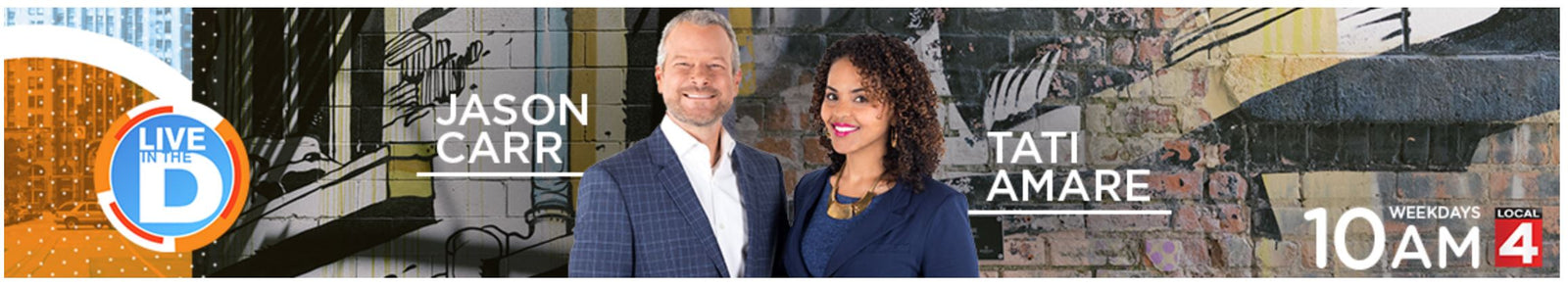 June 2019 - WDIV Channel 4 Live In The D (Video)