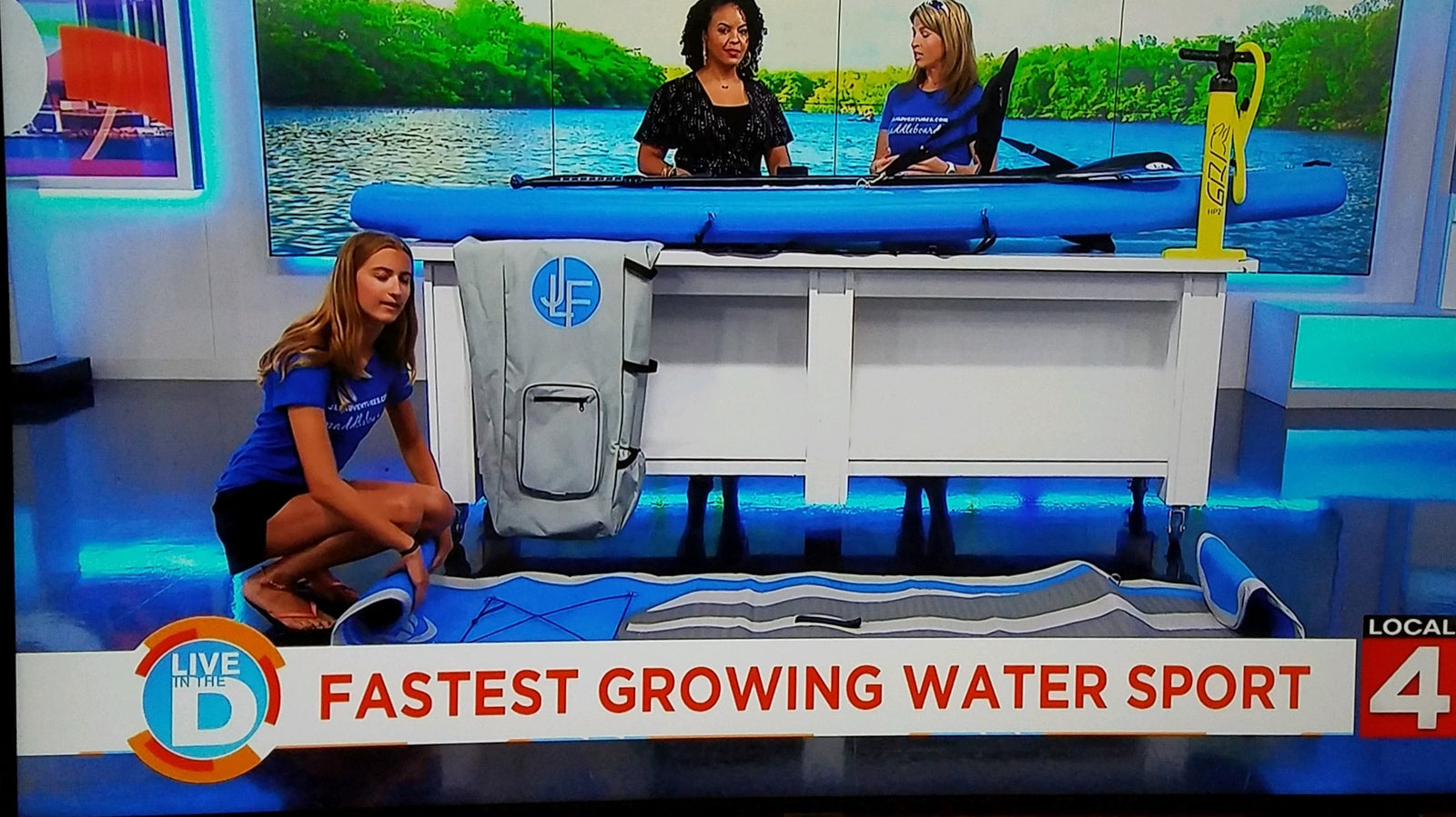 July 2019 - WDIV Channel 4 Live In The D (Video)