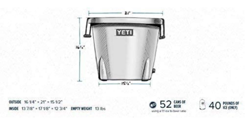 Yeti Tank 45 Ice Bucket - 3 Colors