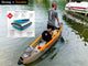 12ft Foldable Inflatable blow up kayak 1-person drop stitch durable
