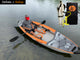 12ft Foldable Inflatable blow up kayak 1-person rolled up