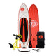 Inflatable blow up paddle board with 3-piece paddle main image